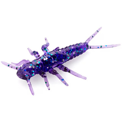 Силікон рибальський FishUP Stonefly 0.75" 060 - Dark Violet/Peacock&Silver (12шт/уп) (1864.04.98) Вінниця - фото 1