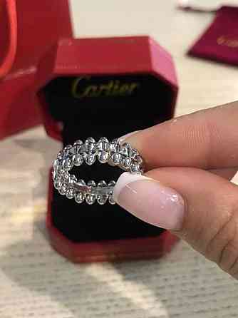 Кільце Cartier Juste un Clou ("зубчики") — покриття срібло 925 / без цирконію Одеса