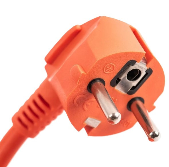 Удлинитель BX-787 50 м 3x2,5 мм² 3000 Вт с заземлением, силовой кабель, оранжевый, бытовой Одесса - изображение 5