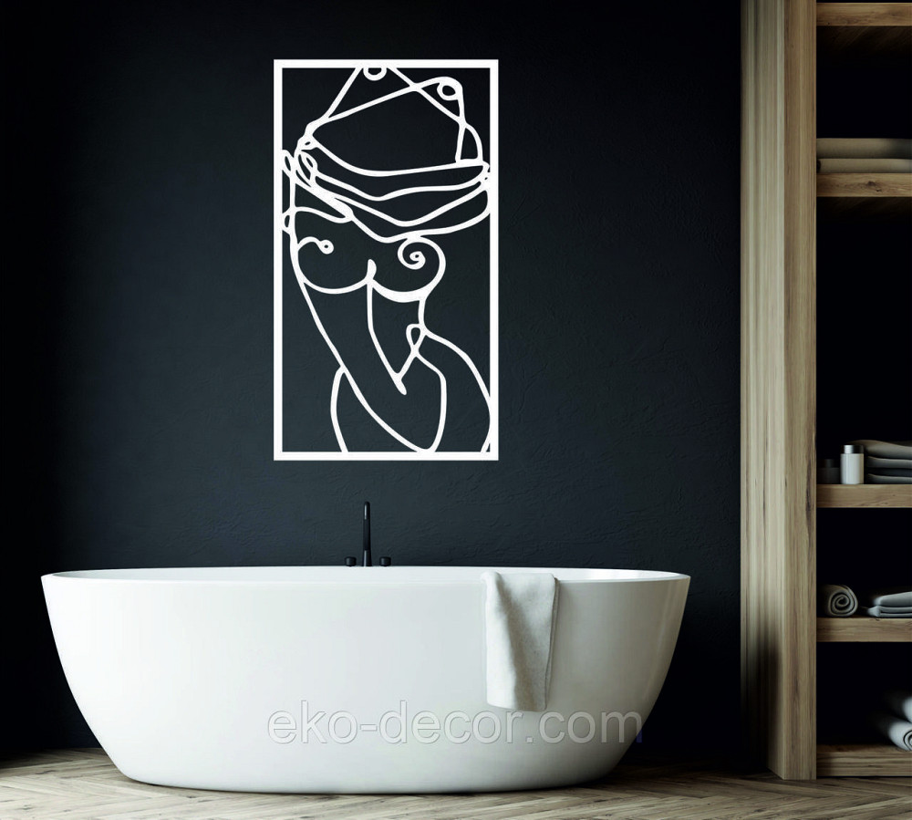 Декоративне настінне Панно «Жінка», Декор на стіну Київ - фото 2