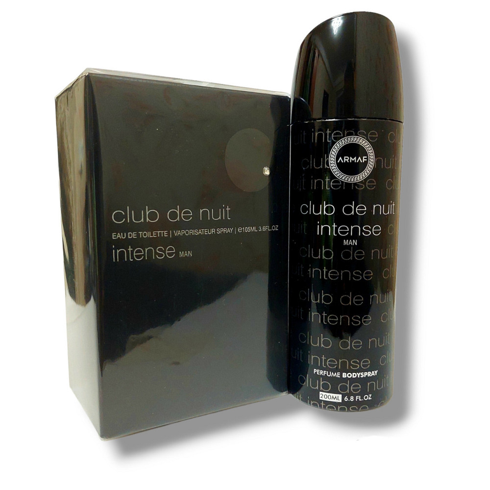 Набір для чоловіків Club De Nuit Intense Man Armaf Туалетна вода чоловіча 105 мл Дезодорант 200 мл Запоріжжя - фото 1