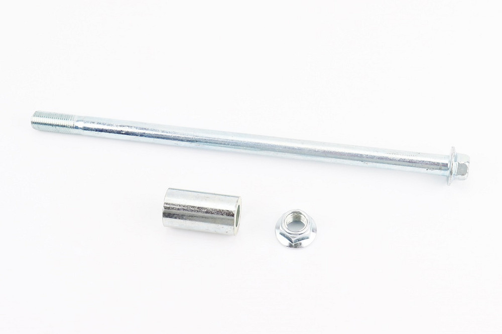 Вісь переднього колеса d12mm; L243mm + втулка, гайка Киев - изображение 1