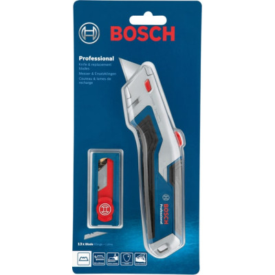 Нож монтажный Bosch строительный трапециевидный складной, 253 мм, набор лезвий 13шт (1.600.A02.7M5) Винница - изображение 9