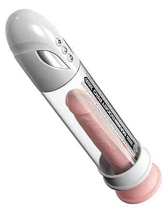 Помпа вакуммная Pipedream Pump Worx Max Boost Pro Flow белая, 30.6 см Sex Aura Киев