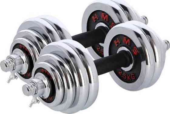 Гантели разборные стальные HMS STC30, 2 x 15 кг Киев