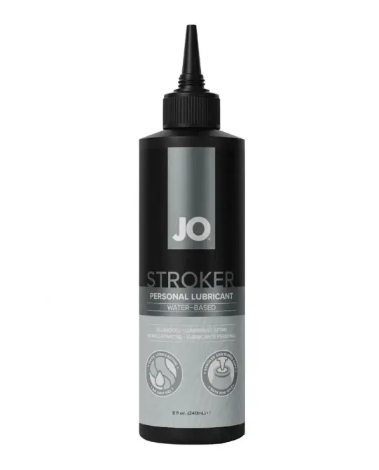 Лубрикант для мастурбаторов JO Stroker Lubricant 240 мл, на водной основе, густой, с аппликатором Львов - изображение 1