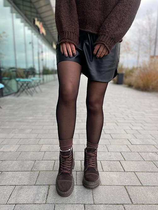 Molly Черевики жіночі MOLLY 967 коричневі (зима, замша натуральна) (5672) 41 Коломия - фото 9