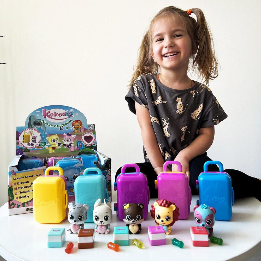 Колекційний ігровий набір Kokoro – Малюки-мандрівники (9 шт., у диспл.) Дніпро - фото 3
