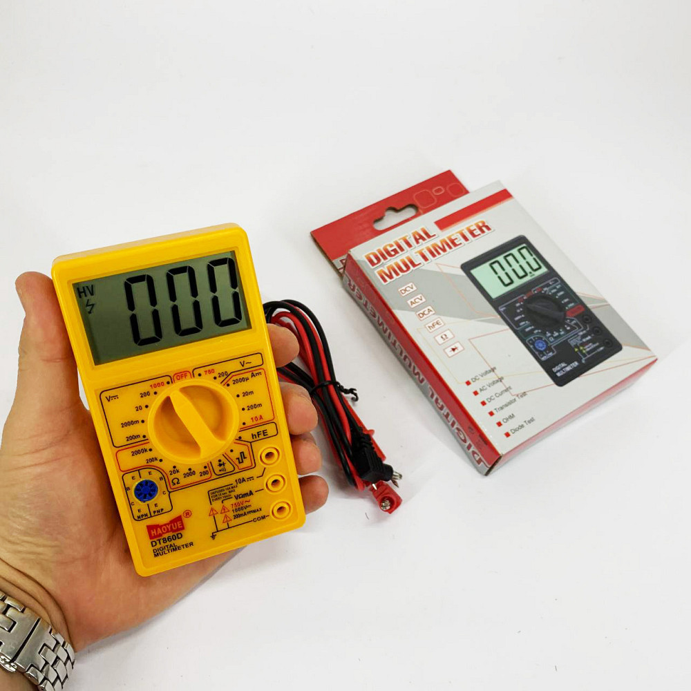 Мультиметр з високим діапазоном вимірювань HAOYUE, Універсальний електронний мультиметр XM-52 Івано-Франківськ - фото 8