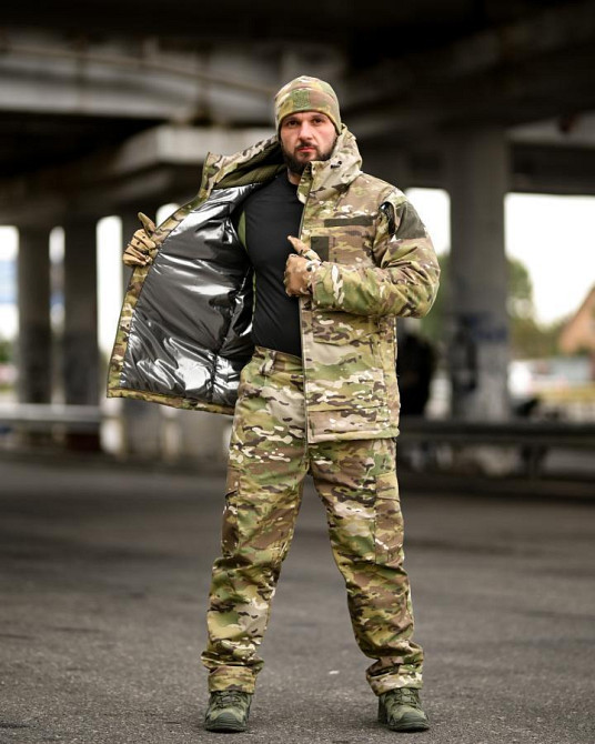 Зимний тактический костюм TERICON  мультикам ПП8204 Одесса - изображение 13