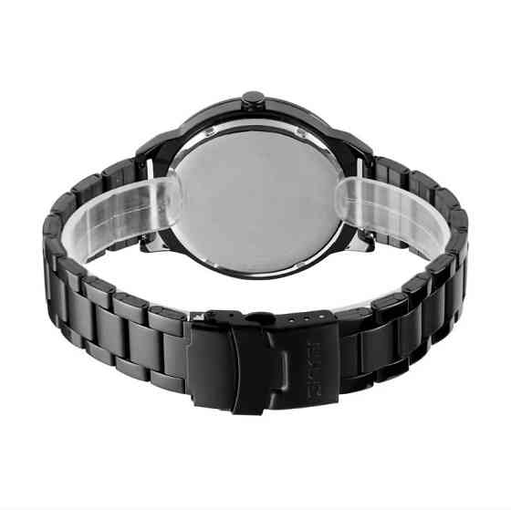 Классические мужские часы Skmei 9210 Черные Киев