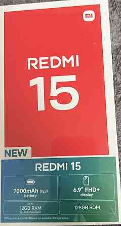 Смартфон Xiaomi Redmi 15, новый. Харьков