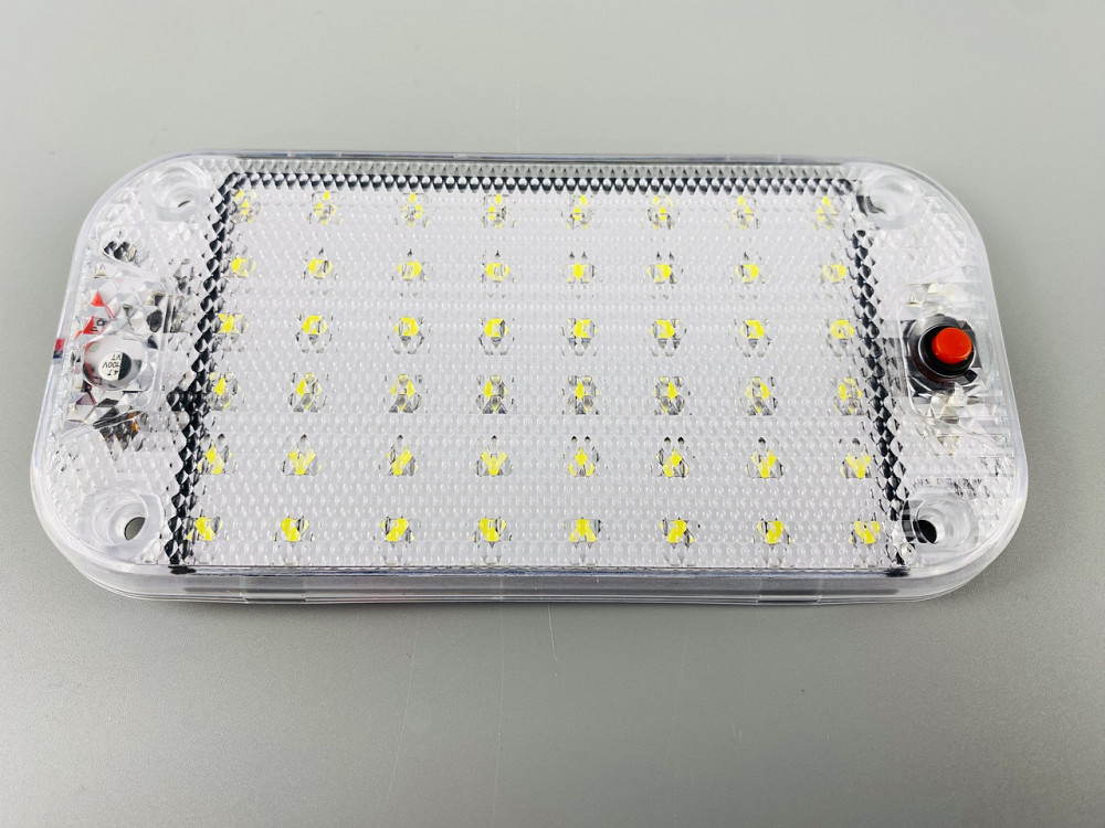 Лампа LED освітлення салону; 12-24 В; вимикач на лампі; 150 мм x 75 мм x 12 мм. Мукачево - фото 4