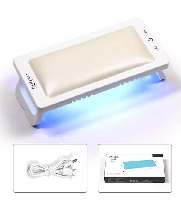 Лампа для нігтів Sun HPL 1 7032 від USB, біла Вінниця - фото 2