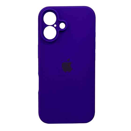 Чохол для смартфона Silicone Full Case AA Camera Protect for Apple iPhone 16 22,Dark Purple Київ