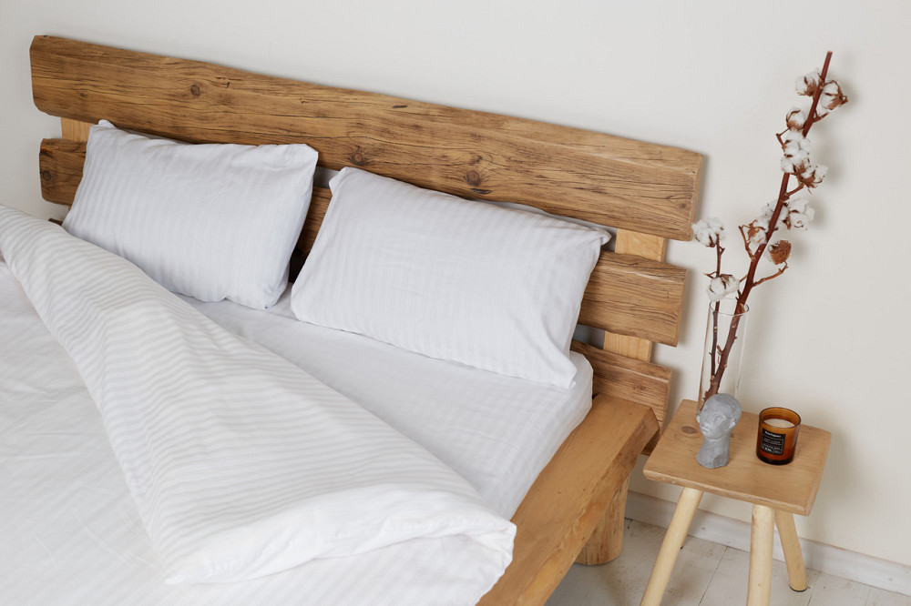 Тканина сатин страйп біла смужка 2 см ширина 240 см (56860537) Чернівці - фото 3