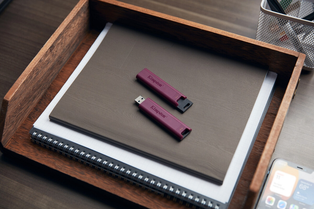 Флешнакопичувач USB3.2 1 TB Kingston DataTraveler Max Red (DTMAXA/1TB) Червоний Харків - фото 16