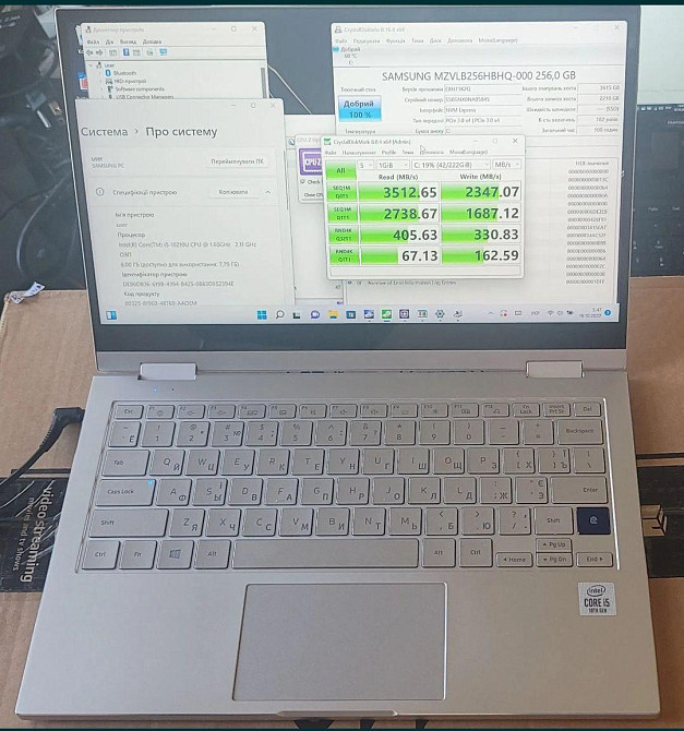Ноутбук трансформер Samsung Galaxy Book Flex Alpha. i5-10210, 8Gb, 256Gb, FullHD QLED татч Киев - изображение 4