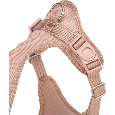 Шлея для собак Trixie Comfort М'яка XS-S 30-45 см 15 мм Світло-рожева (4053032679207) Вінниця - фото 2