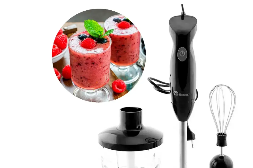 Ручний занурювальний блендер для кухні MS-5103, потужність 500 Вт, 3 в 1 – універсальний міксер-блендер. Одеса - фото 10