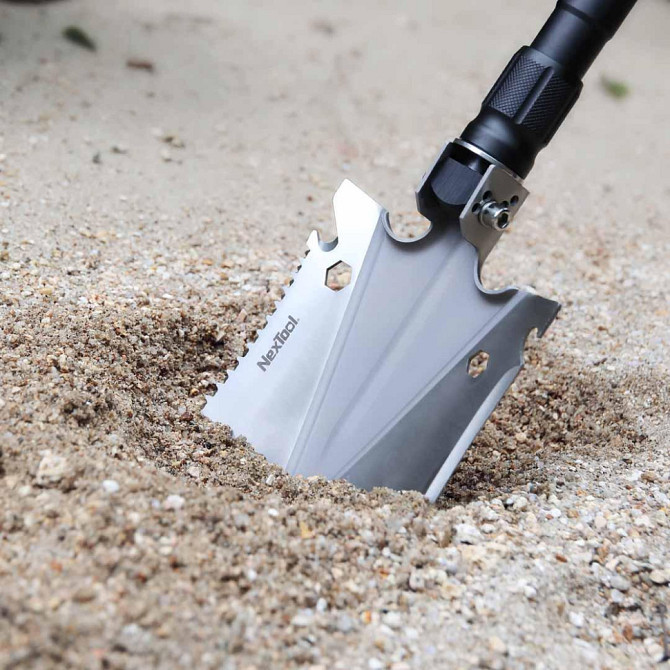 Лопата многофункциональная NexTool Folding Shovel Regular Винница - изображение 7