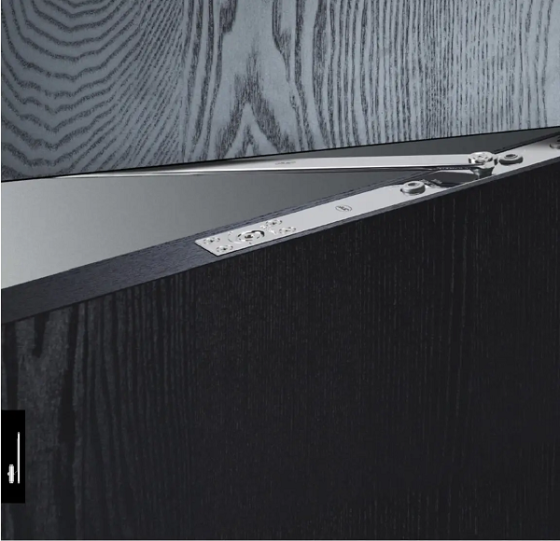 Доводчик двери врезной 35-65 кг SEVEN DC-7746 silver Киев