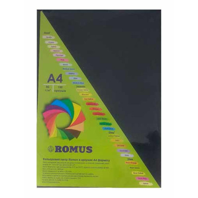 Бумага Romus A4 80 г/м2 100c, black (R50430) Винница - изображение 1