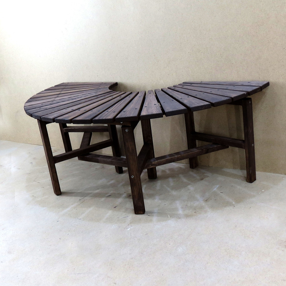 Садова лавка "Слуцьк 1х40" мокко Миколаїв - фото 3