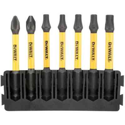 Набор бит DeWALT в касете для Tough Case, FlexTorq, L57 мм,Рh2, Рz2,T20-2шт.T25-2шт.,T30 (DT70820) Винница