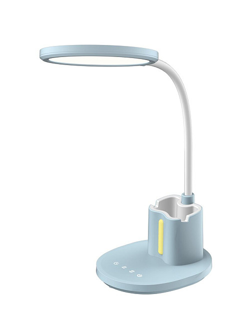 Лампа настільна гнучка світлодіодна Sirius BL-1503 блакитна Коломия - фото 1