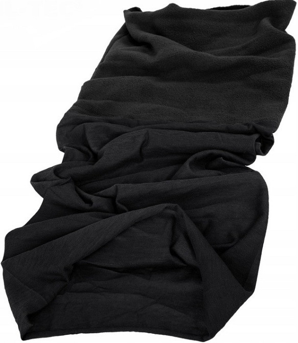 Універсальний Тактичний Бафф (Шарф) з флісу багатофункціональний Mil-Tec від Sturm (12217002) Black Нововолинськ - фото 3