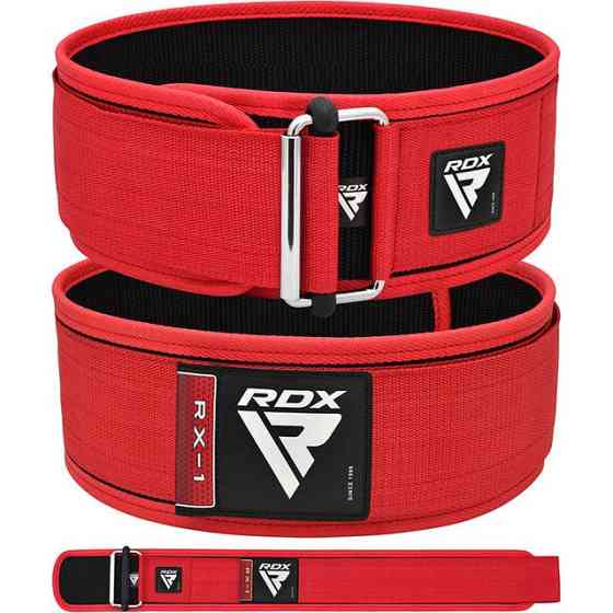 Пояс для важкої атлетики RDX RX1 Weight Lifting Belt RED-XL Каменское
