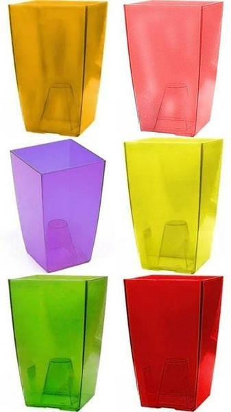 Горщик для квітів "Фінезія 125*125мм Харків - фото 2