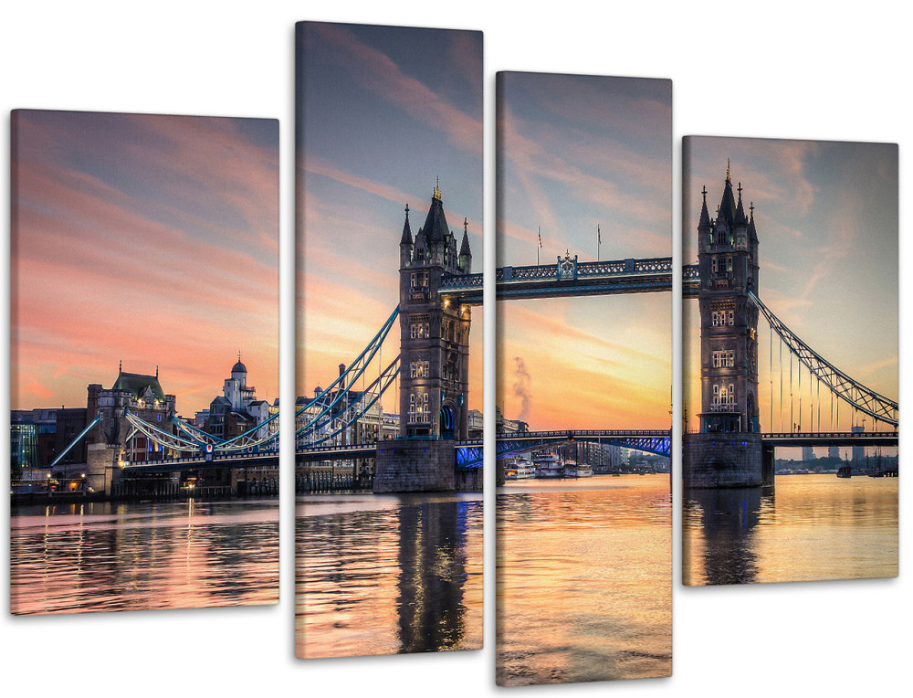 Модульна картина Місто Лондон Art-17_4 Київ - фото 1