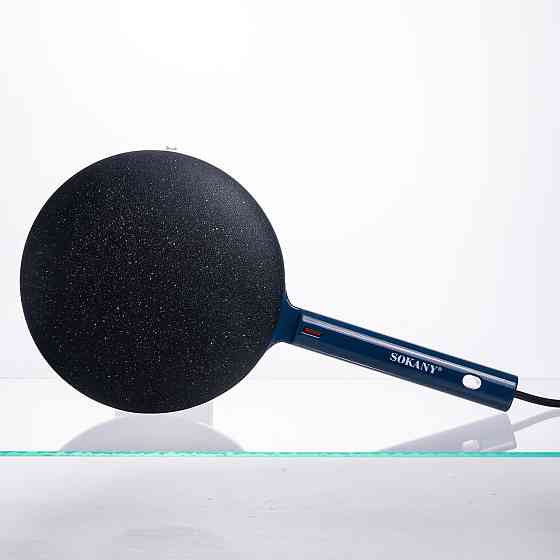 Сковорода блинница электрическая Ø20 (см) с антипригарным покрытием 600 Вт Синий SK-07057 SK-07057 Киев