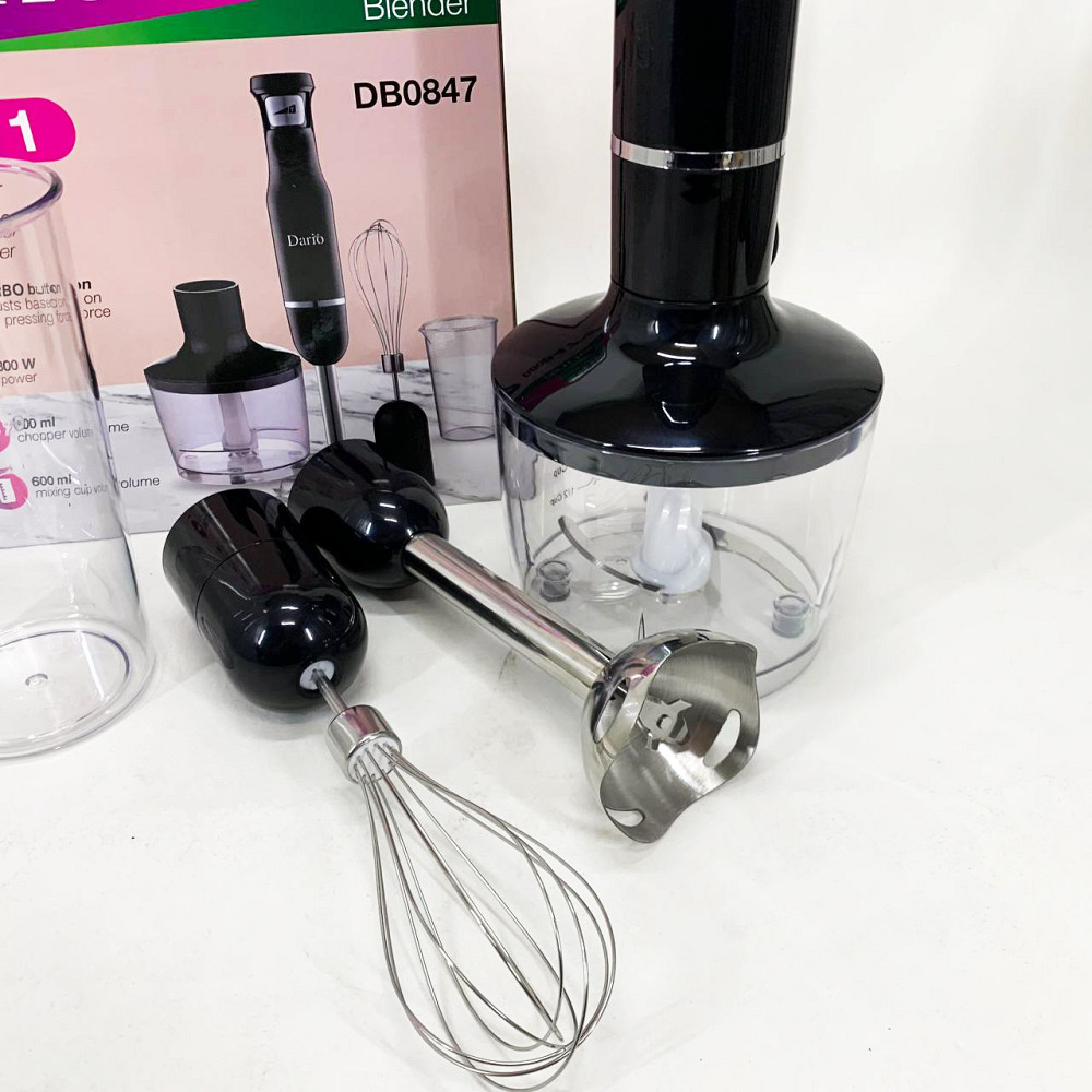 Погружной кухонный блендер с емкостью, Мультифункциональный кухоный комбайн, Блендер классический XV-69 Львов - изображение 8