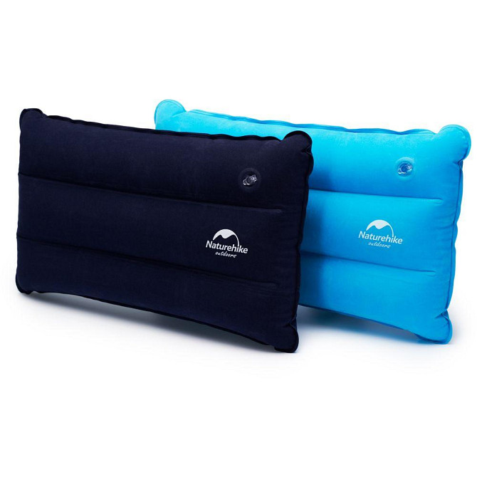 Подушка надувна Naturehike Square Inflatable NH18F018-Z, блакитний Киев - изображение 4