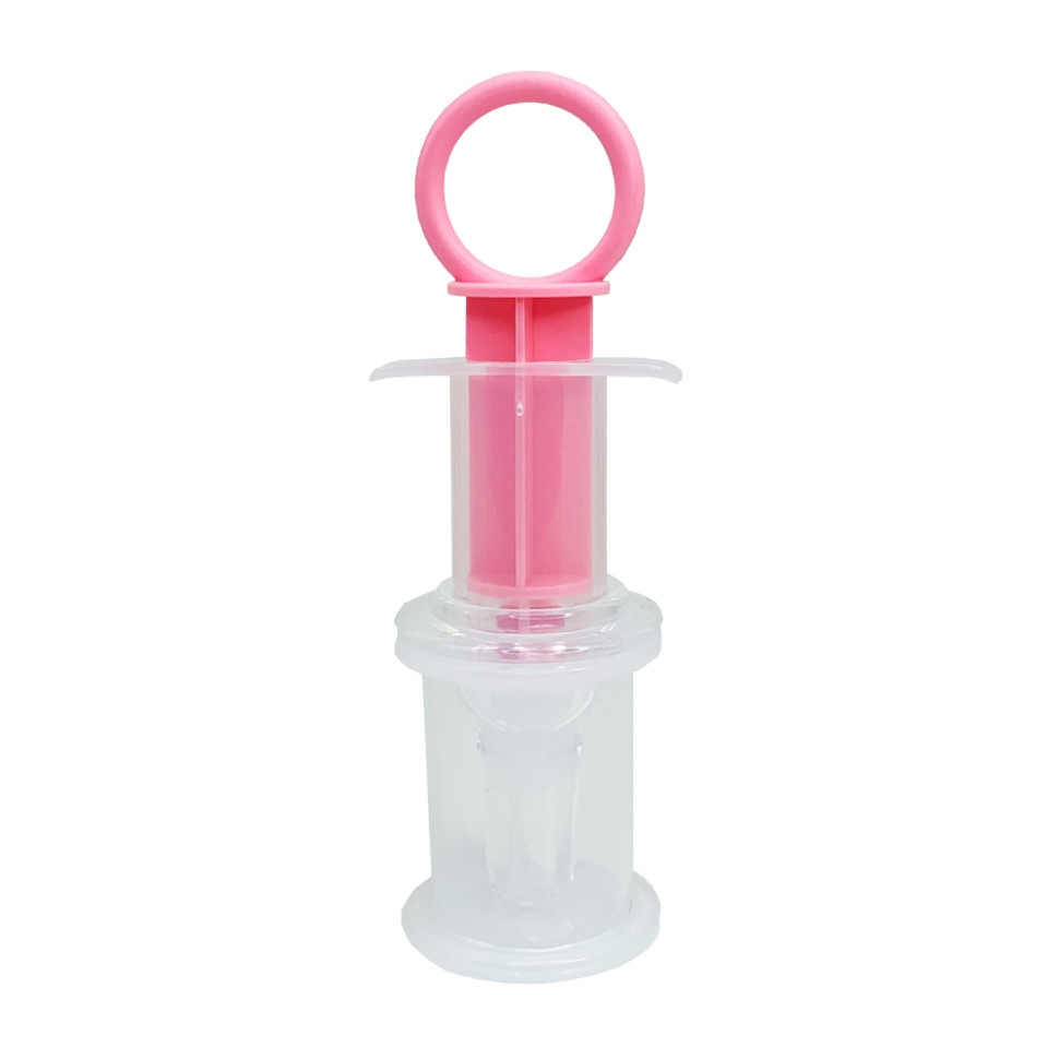 Детский Шприц-дозатор для лекарства MGZ-0719(Pink) с мерным стаканчиком Винница - изображение 2
