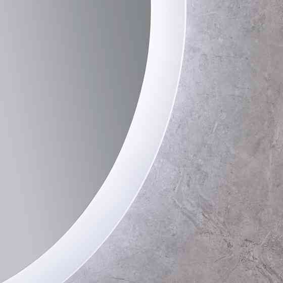 Дзеркало Mixxus PLAIN MC10-80 з LED Touch, Anti-fog, димером, регулюванням яскравості, годинником  ( MI6932 ) 26831 Харків