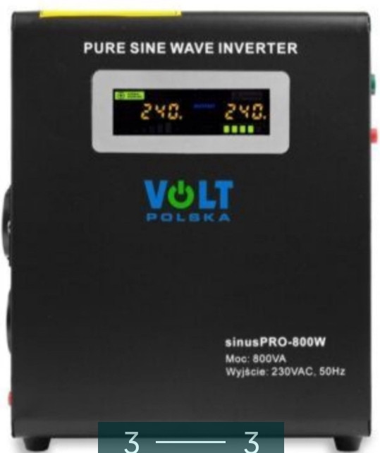 Джерело безперебійного живлення: VOLT Sinus Pro 800W 12V. Київ - фото 3