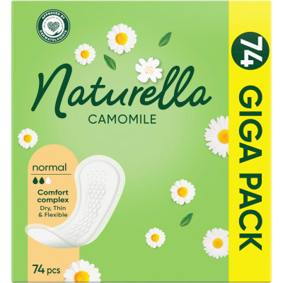 Ежедневные прокладки Naturella Camomile Normal 74 шт. (8006540100806) Винница - изображение 2