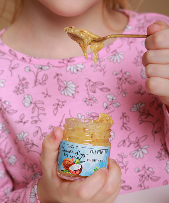 Крем мед кокос-мигдаль 50 грамів Одеса - фото 1