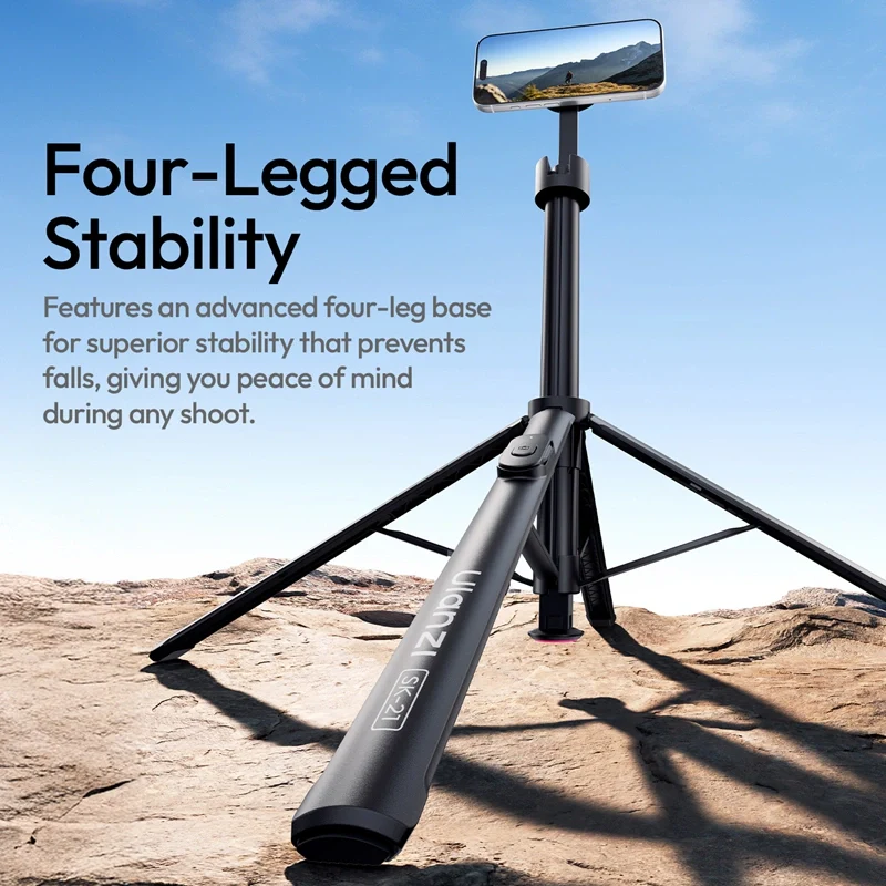 Штатив Ulanzi SK-21 Magnetic Auto-Open Tripod (180cm) Black Одеса - фото 8