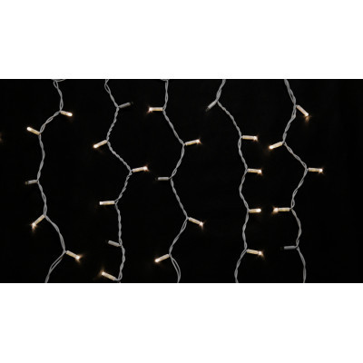 Гірлянда Delux ICICLE flash 108LED 2 х 1 м теплий білий / білий IP44 EN (90012948) Вінниця - фото 1