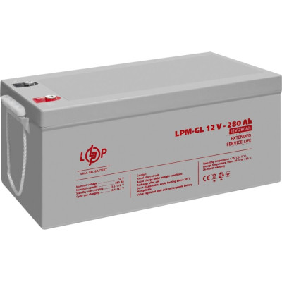 Батарея к ИБП LogicPower LPM-GL 12V - 280Ah (13185) Винница - изображение 1