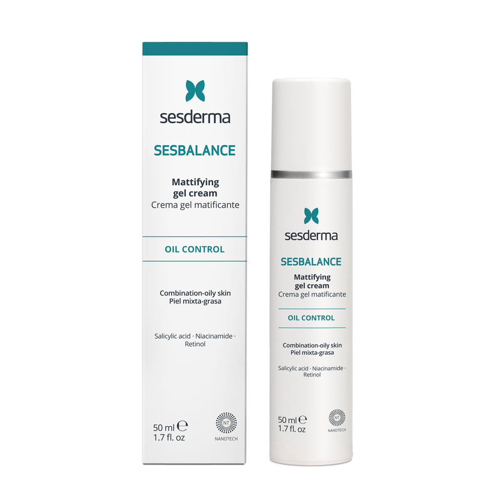 Сесдерма Sesbalance Матирующий крем-гель для жирной кожи Sesderma Sesbalance mattifying gel cream 50 мл Днепр - изображение 1