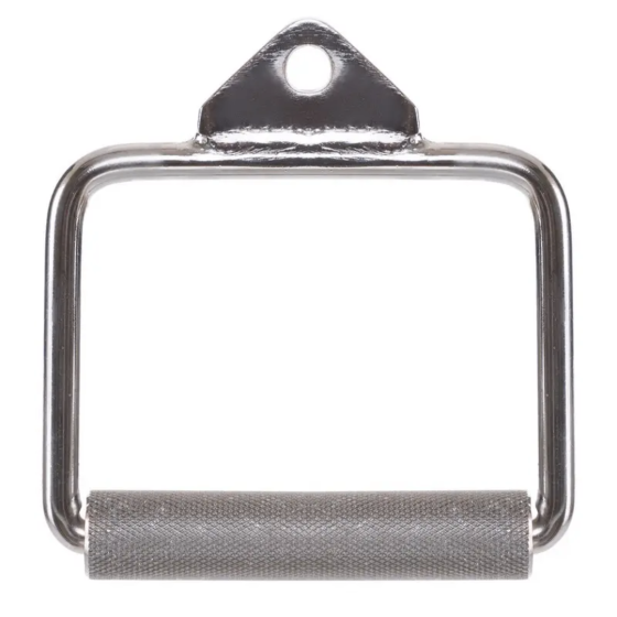 Ручка для тяги York Fitness одинарна на дельту/біцепс, хром Киев