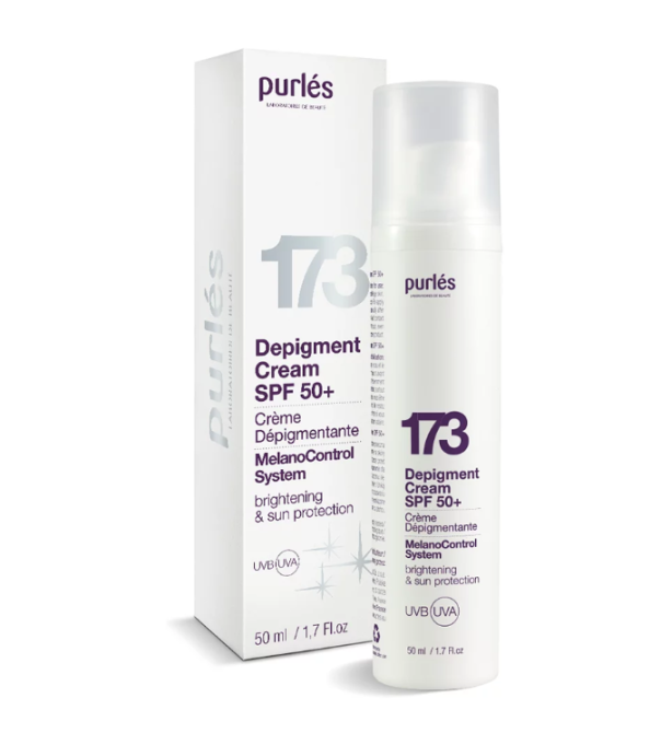 Депігментуючий крем SPF 50+ Purles Depigment Cream SPF 50+, 50 мл Дніпро - фото 1