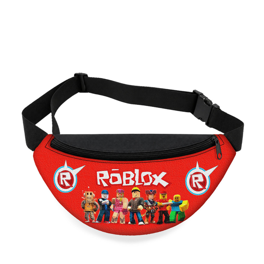 Дитяча сумка-бананка Roblox 32х15 см на пояс або через плече (5966) Київ - фото 1