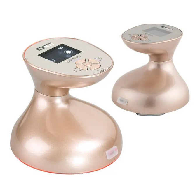 Массажер для тела и лица 5-в-1 Doctor-101: ультразвуковая кавитация + RF лифтинг лица и тела + светотерапия Днепр - изображение 6